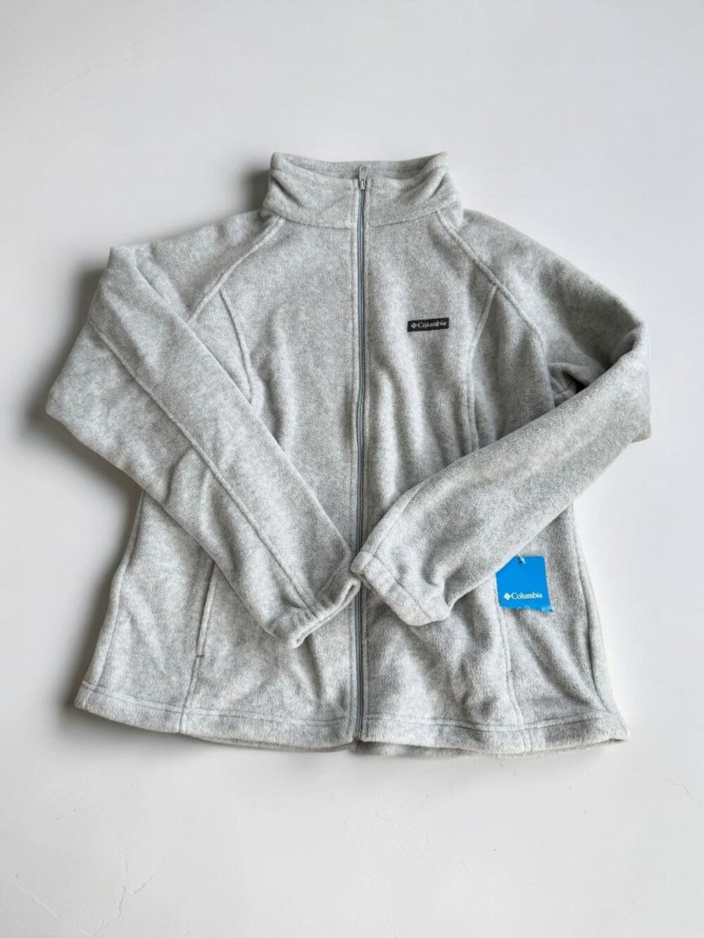 COLUMBIA Women’s Gray Zip Jacket Size XXL NEW NWT